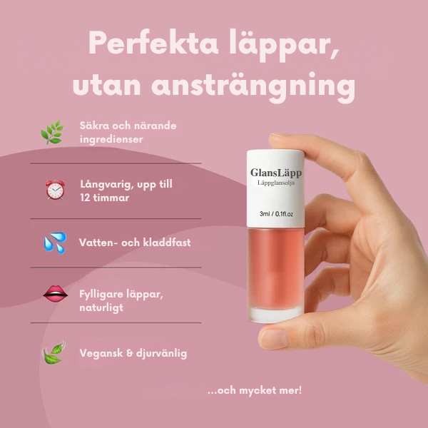 GlansLäpp | Läppolja Stain
