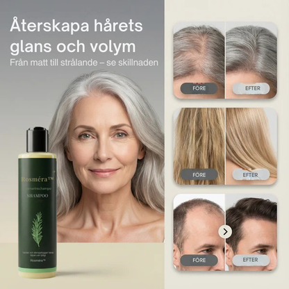 Rosméra™ | Rosmarinschampo Naturlig styrka, volym och vård för ditt hår