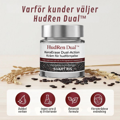HudRen Dual™ | KeraErase Dual-Action Kräm för hudförnyelse