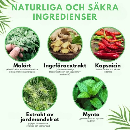 KnäLindra - Örtplåster för knäsmärta