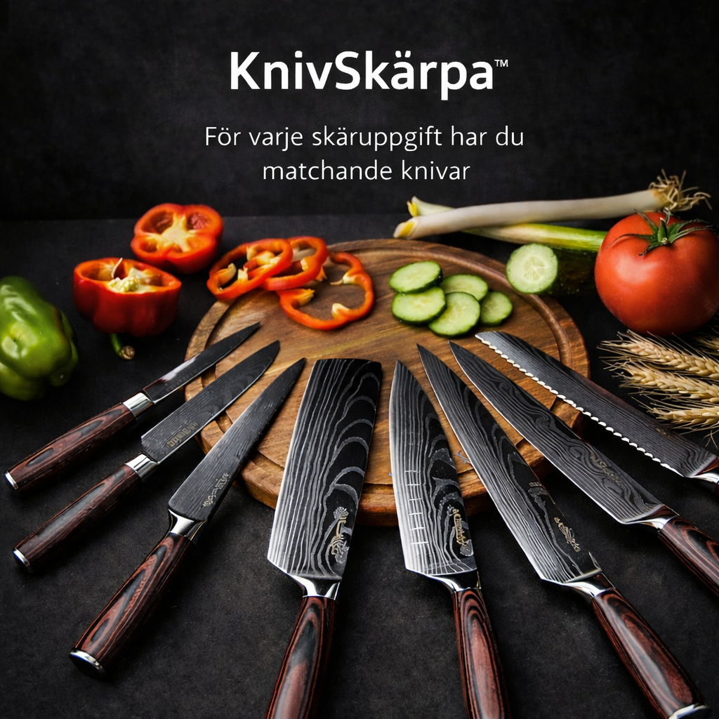 KnivSkärpa™ | Japanska Premiumknivar
