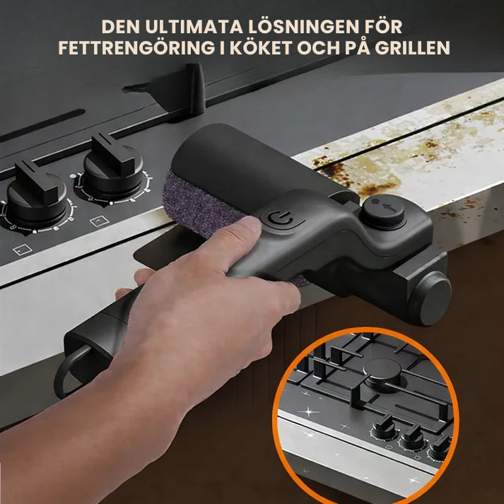 Grillrens pro™ | Trådlös elektrisk grillrengörare
