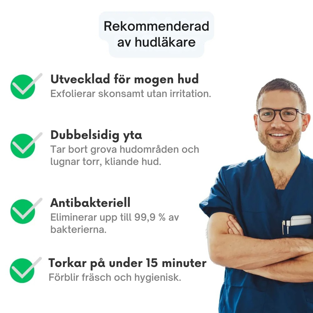 Lysterduk | EXFOLIERANDE ANTIBAKTERIELLT BADÖMENKLADE