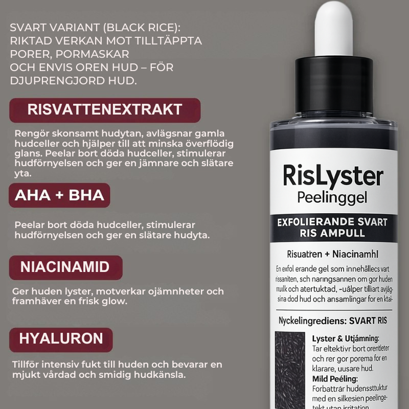 RisLyster | Peelinggel - 80ml