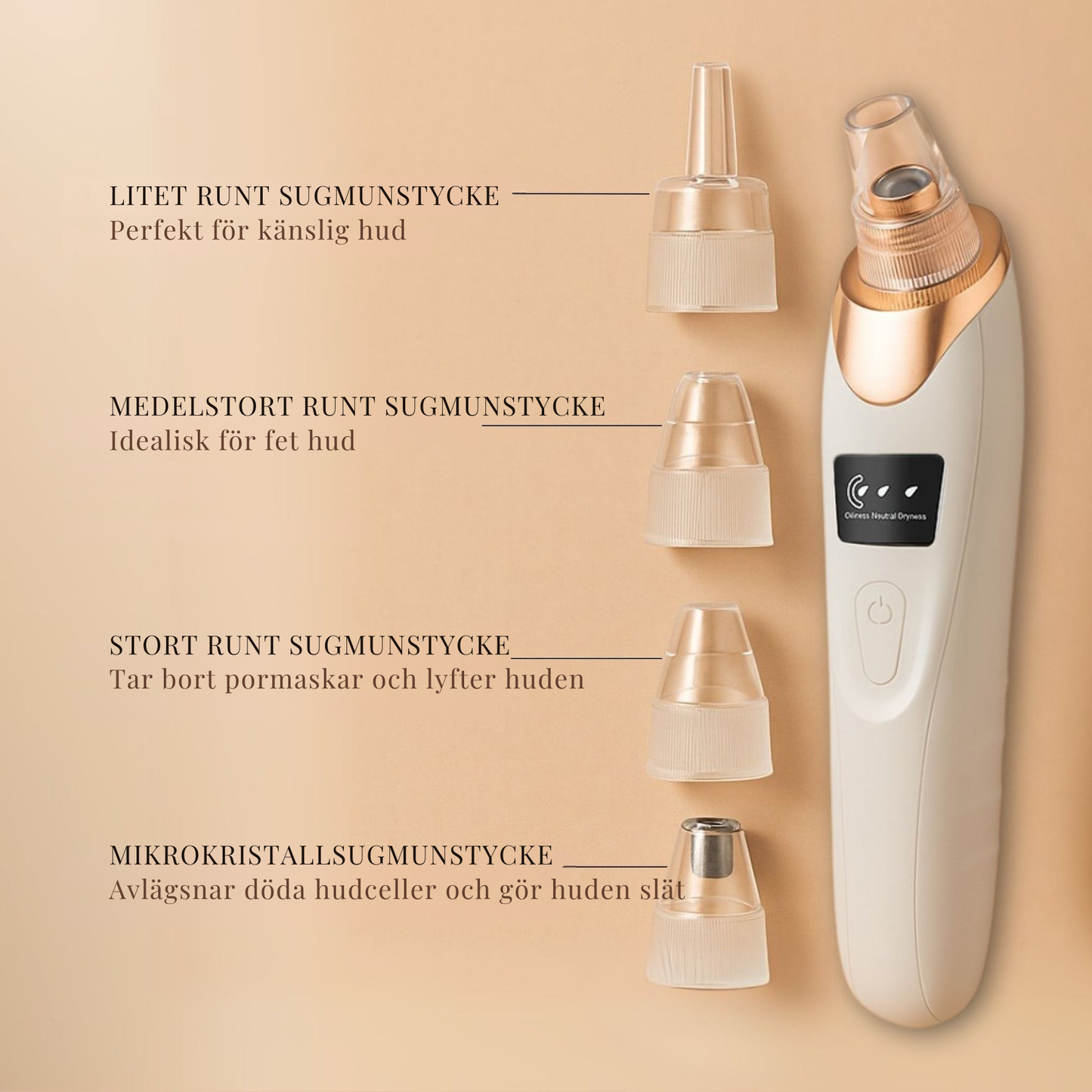 PoreFritt™ | Hudvakuum för borttagning av pormaskar