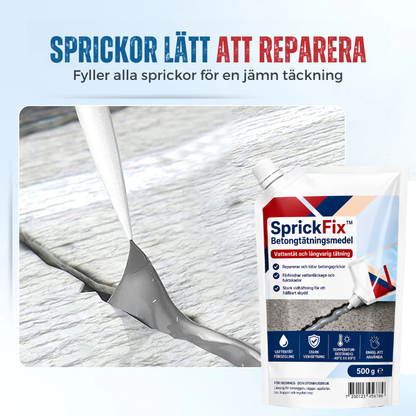 SprickFix™ | Högpresterande tätningsmedel för sprickor i betong