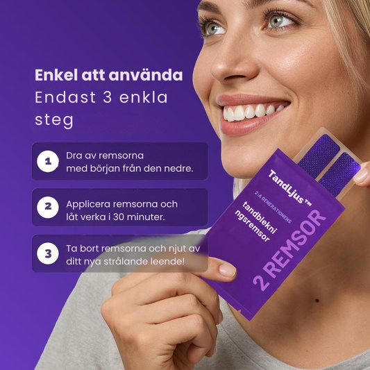 TandLjus™ | Professionella Tandblekningsremsor