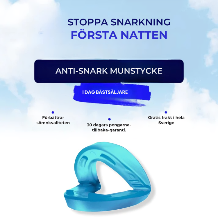 SnarkFri™ | ANTI-SNARK MUNSTYCKE