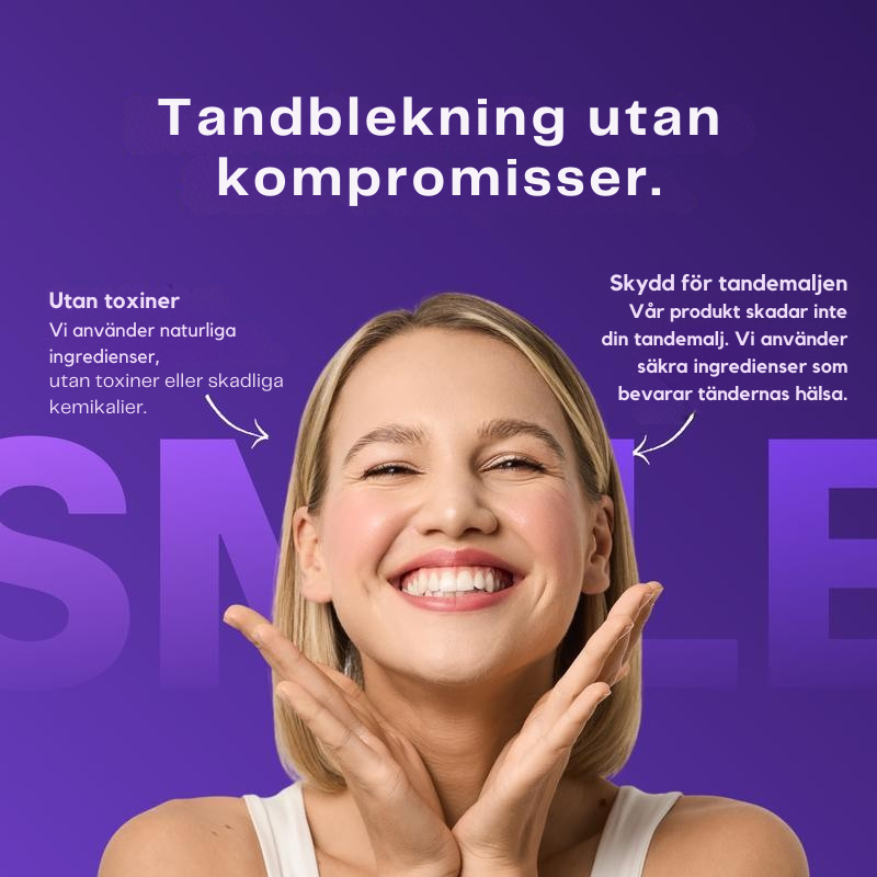 TandLjus™ | Professionella Tandblekningsremsor