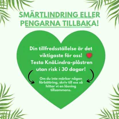 KnäLindra - Örtplåster för knäsmärta