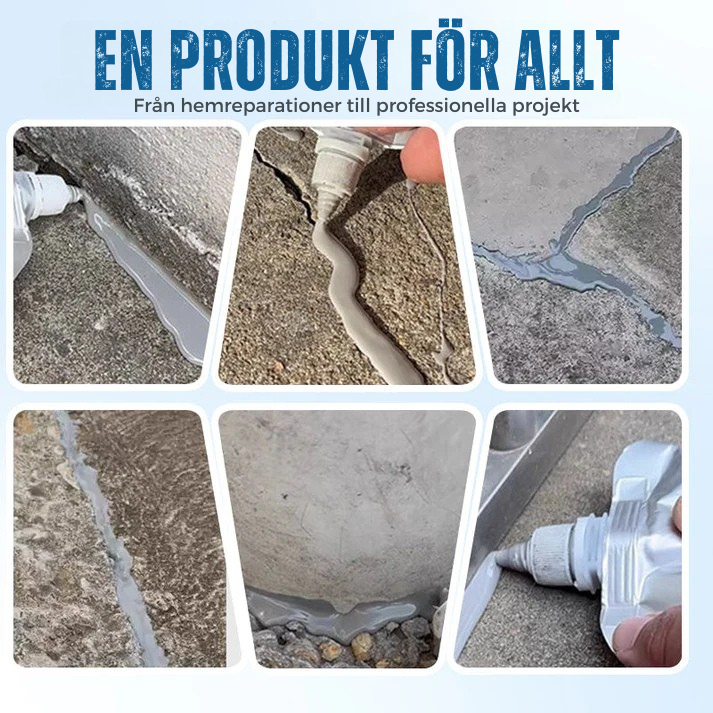SprickFix™ | Högpresterande tätningsmedel för sprickor i betong