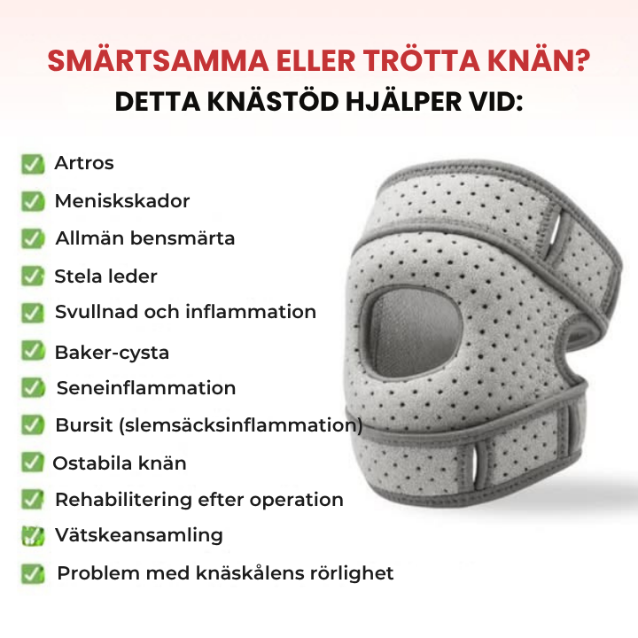 KnäKomfort Pro™ | Upplev kraften