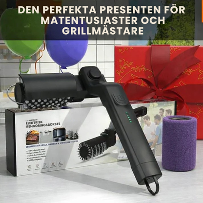 Grillrens pro™ | Trådlös elektrisk grillrengörare