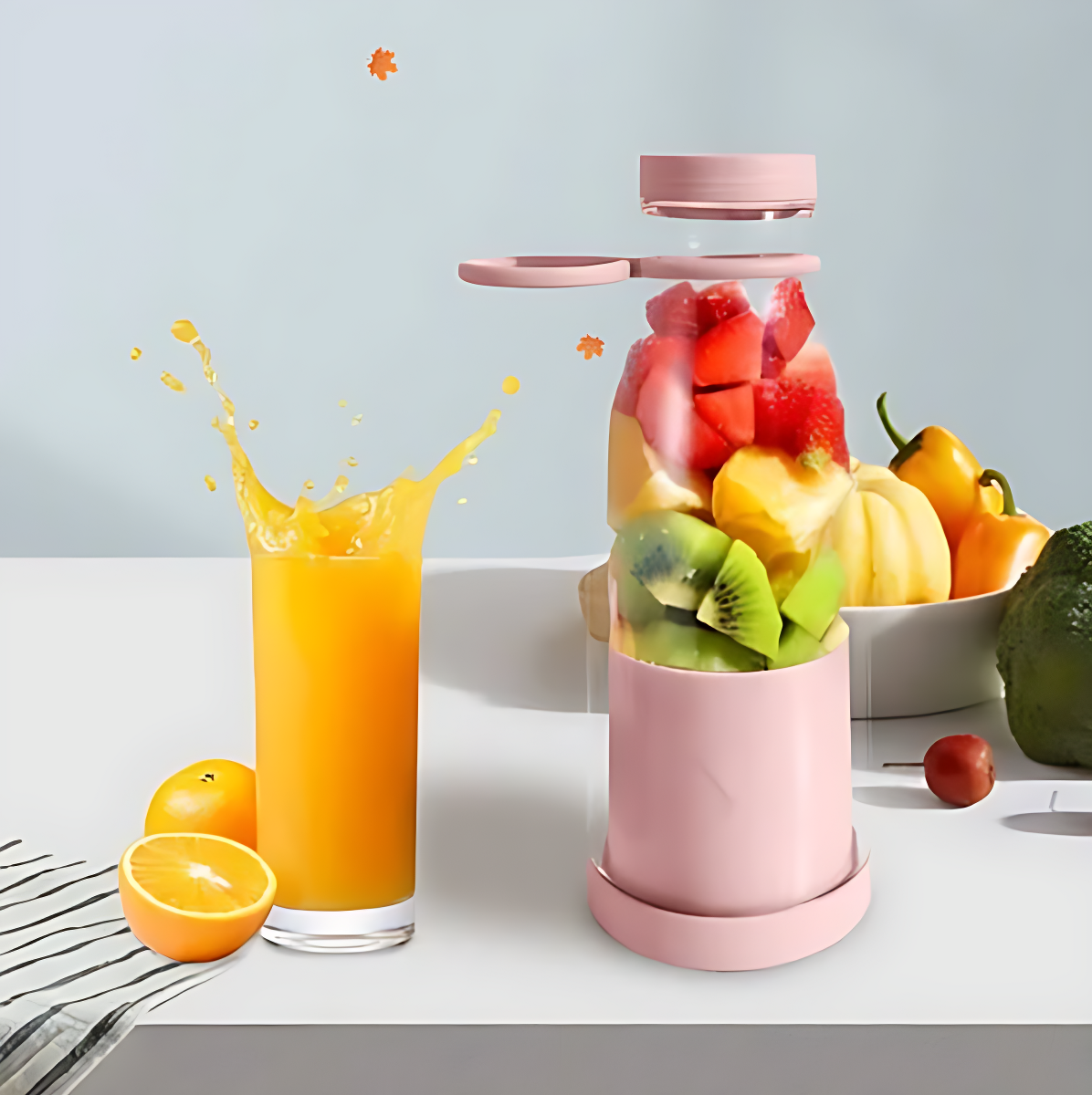 Drinkmixer | Färsk juice, när som helst, var som helst!