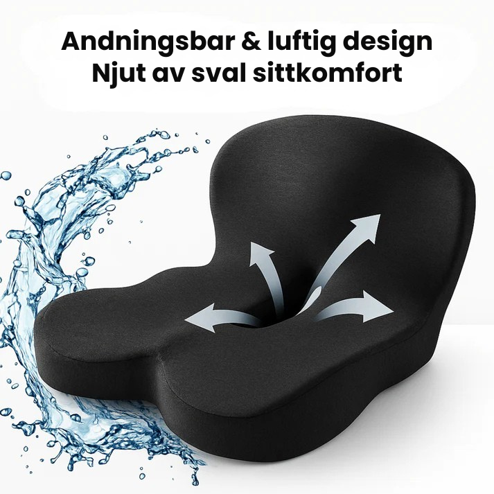 SittKomfort™ | Ergonomisk sittkudde – för en hälsosam hållning och smärtfri komfort.