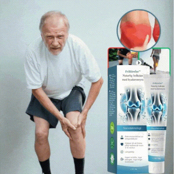 FriRörelse™ - Naturlig ledkräm med hyaluronsyra