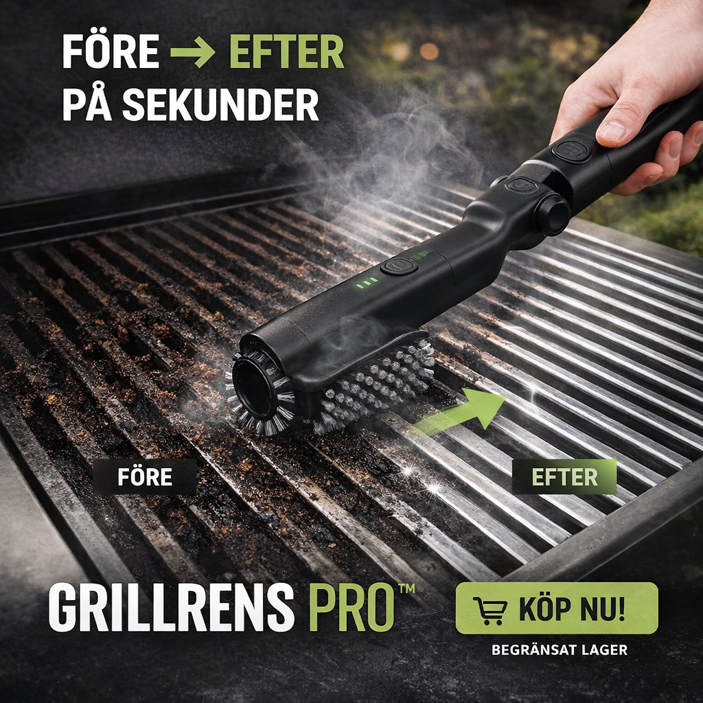 Grillrens pro™ | Trådlös elektrisk grillrengörare