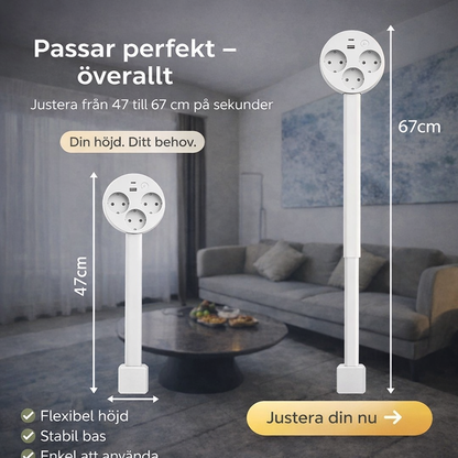 UttagsFlex™ | Enkel åtkomst till dolda eluttag