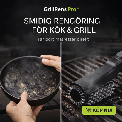 Grillrens pro™ | Trådlös elektrisk grillrengörare