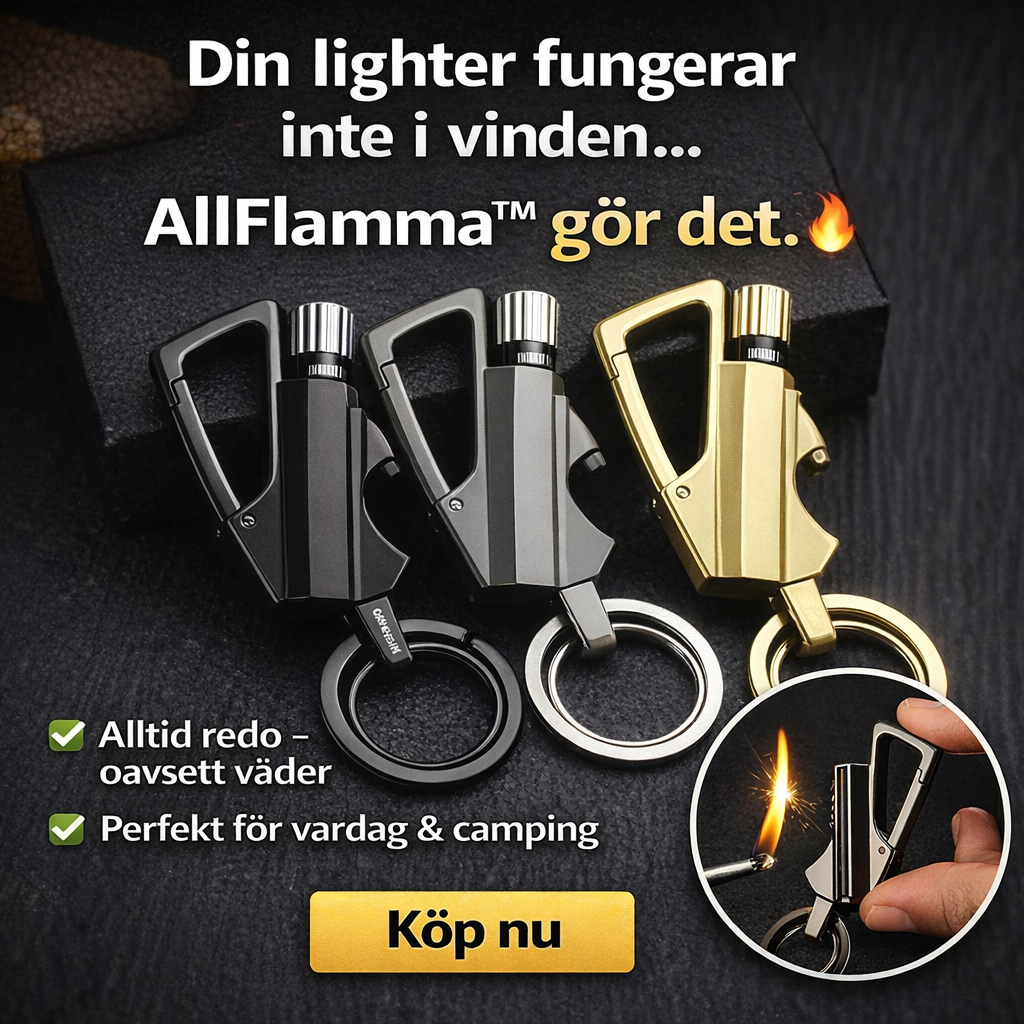 AllFlamma™ | Din sista tändare, alltid i fickan