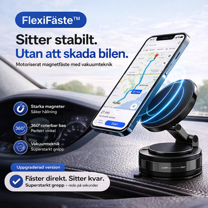 FlexiFäste™ | Magnetisk telefonhållare för bilen