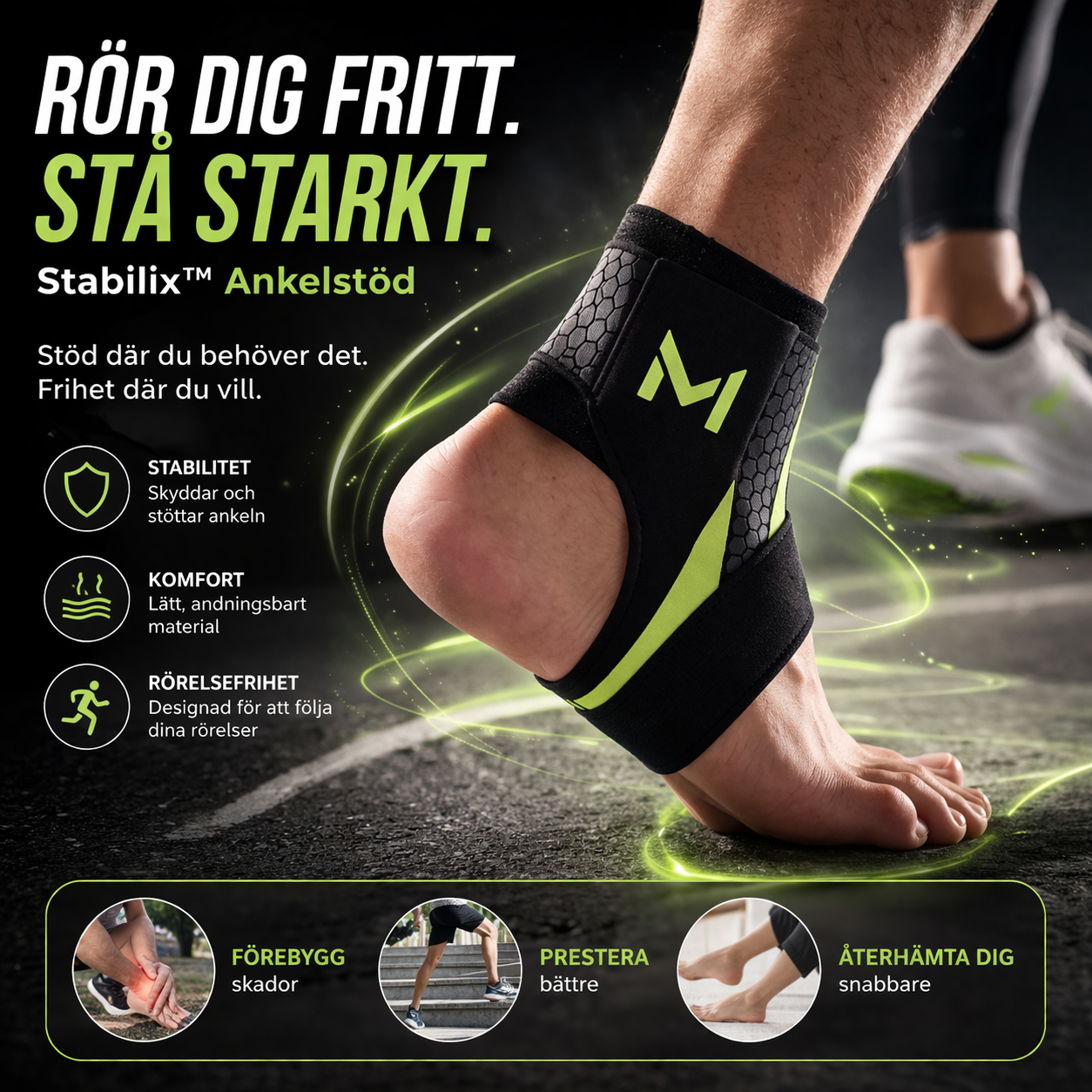 Stabilix™ | Undvik att snubbla – träna med säkrare steg