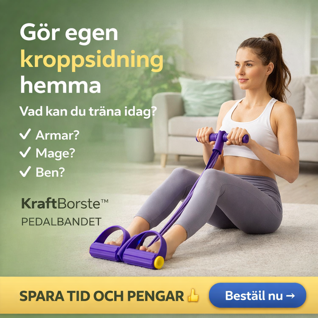 KraftBorste™ | Multifunktionellt träningsband för hela kroppen