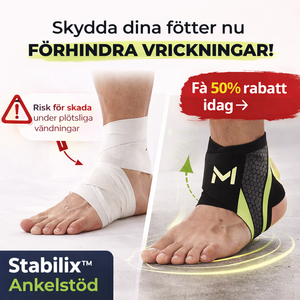 Stabilix™ | Undvik att snubbla – träna med säkrare steg