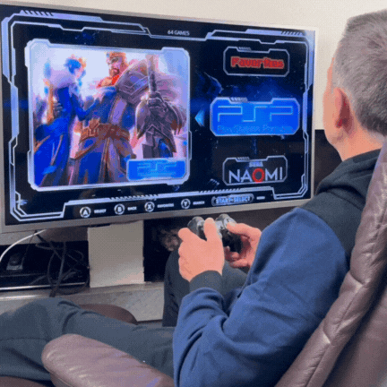 Nineties kontroller™ | Återupplev din barndom med tusentals klassiska spel, inga nedladdningar krävs, bara anslut och spela!