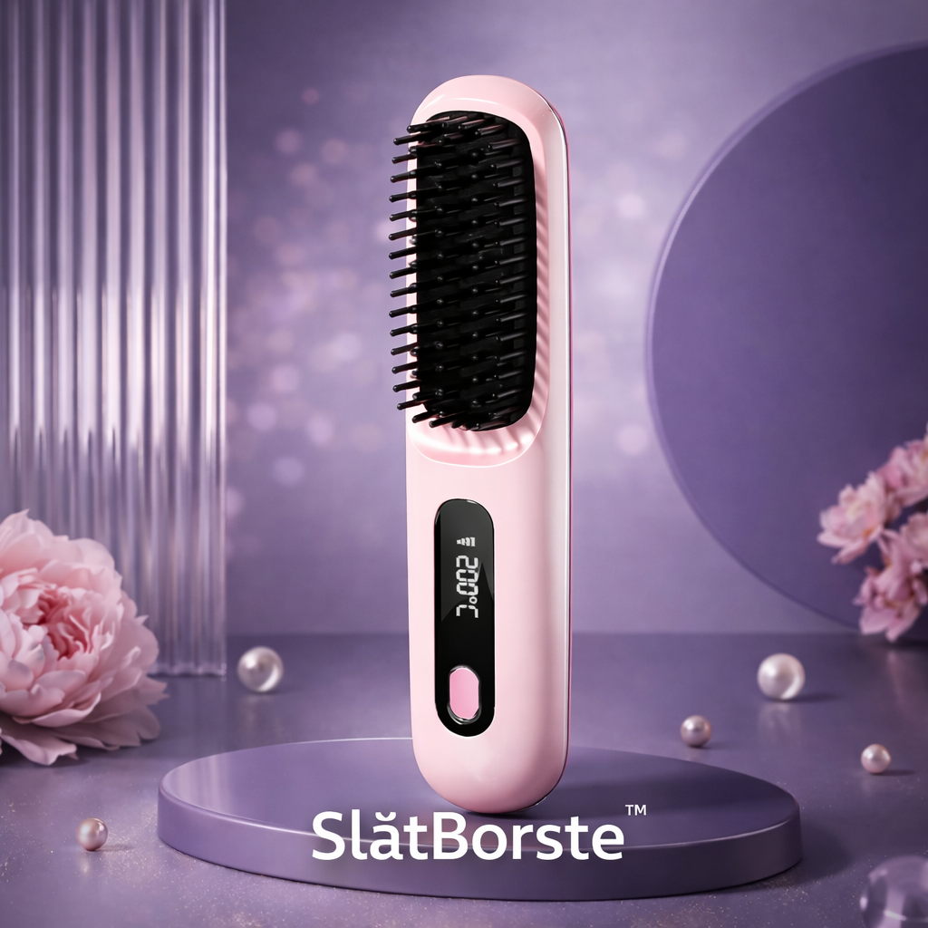 SlätBorste™ | Salongmjukt hår när som helst, var som helst