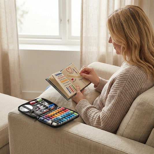 PurelyseStitch™ | Broderibok för Kreativitet & Lugna Stunder