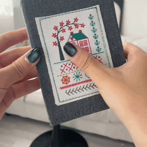 PurelyseStitch™ | Broderibok för Kreativitet & Lugna Stunder