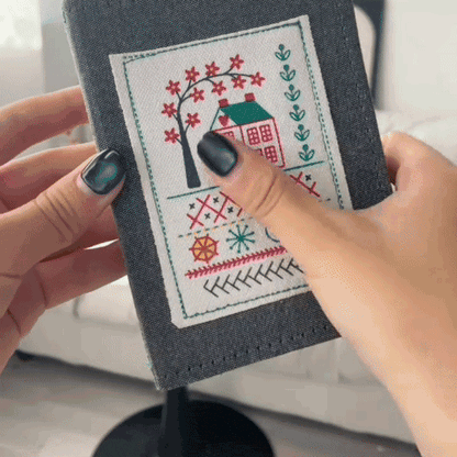 PurelyseStitch™ | Broderibok för Kreativitet & Lugna Stunder